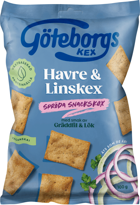 Kex Matkex Gräddfil & Lök Kex