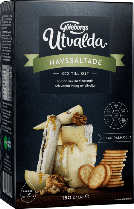 Utvalda Havssaltade Kex Kex