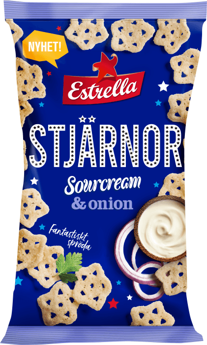 Stjärnor Sourcream & Onion