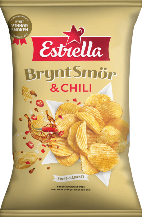Chips Brynt Smör & Chili