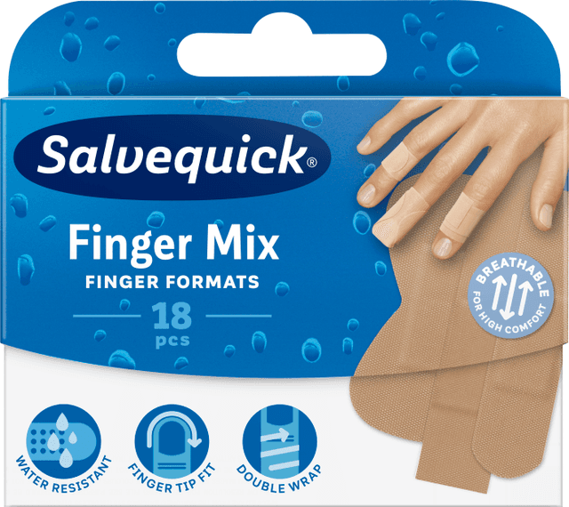 Finger Mixed-pack, Plåster