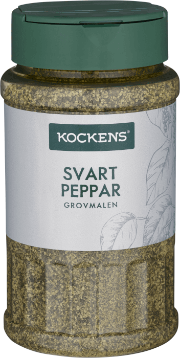 Svartpeppar Grovmalen