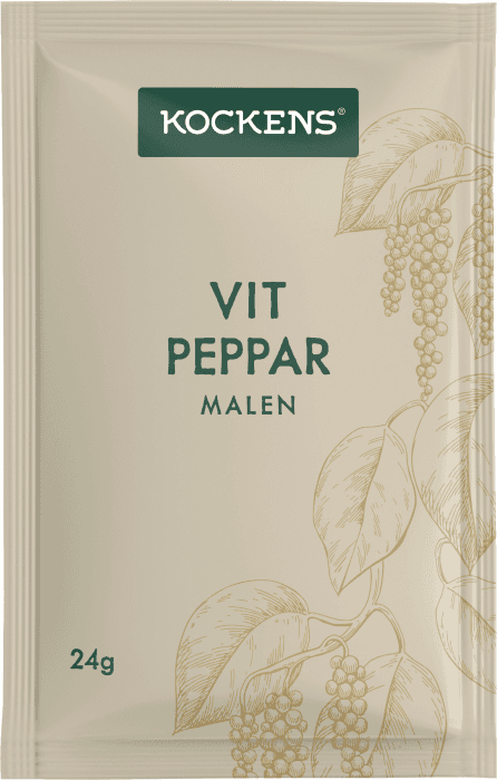 Vitpeppar malen