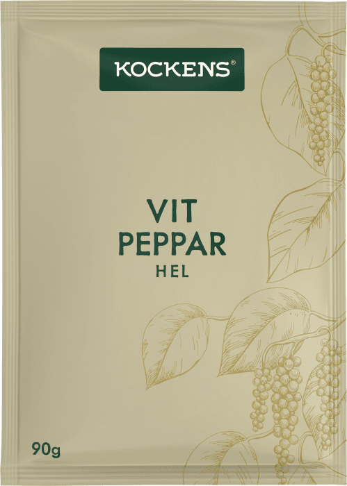 Vitpeppar hel