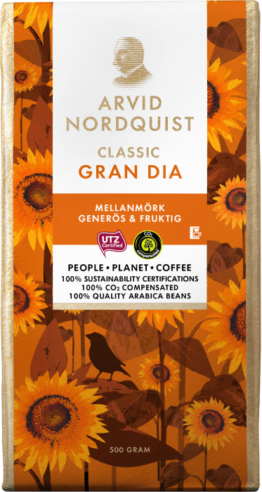 Gran Dia Bryggkaffe Mellanmörk