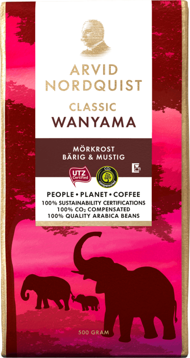 Wanyama Bryggkaffe Mörkrost