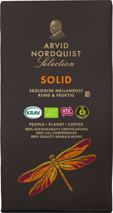Solid Byggkaffe Mellanrost EKO/KRAV/Fairtrade