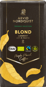 Blond Bryggkaffe Ljusrost EKO/KRAV/Fairtrade