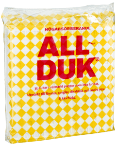Allduk Miljömärkt 35p Allduk