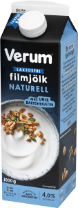 Filmjölk Naturell Laktosfri 4% 1000g ®