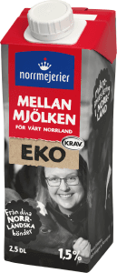 Mellanmjölken Eko 1,5%