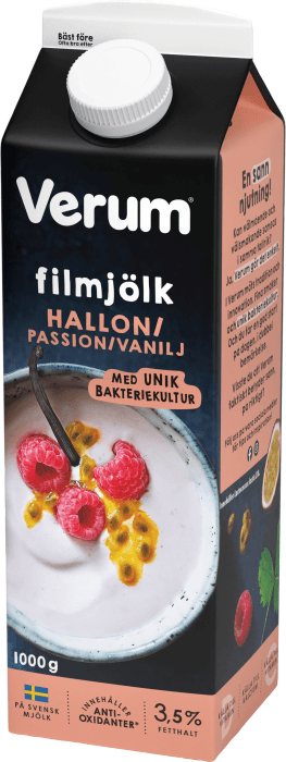Hälsofil Hallon, Passion & Vanilj