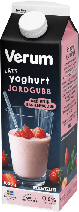 Lätt Yoghurt Jordgubb Laktosfri 0,5%