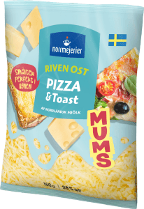Riven ost Pizza & toast