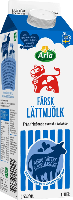 Färsk Lättmjölk 0,5%