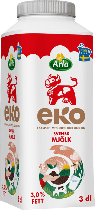 Standardmjölk EKO KRAV 3%