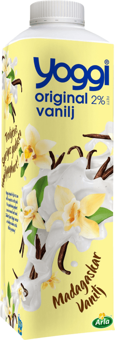 Yoghurt 2% Madagaskar Vanilj