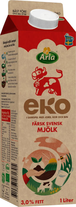 Standardmjölk EKO KRAV 3%