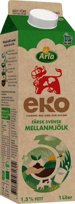 Mellanmjölk EKO KRAV 1,5%