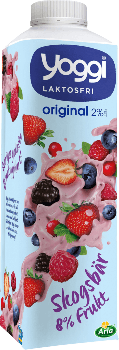 Yoghurt Laktosfri 2% Skogsbär
