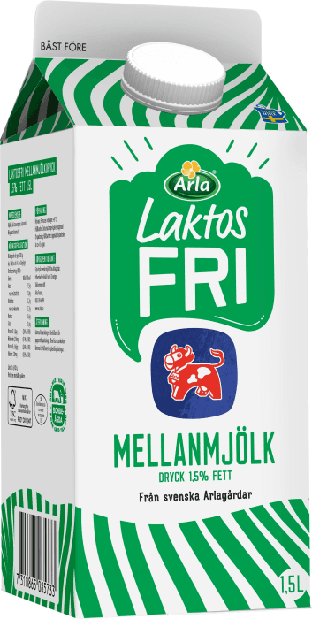 Mellanmjölk Laktosfri 1,5%