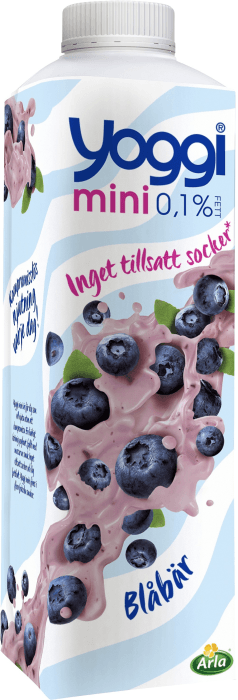Yoghurt Mini 0,1% Blåbär