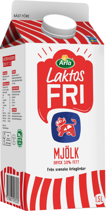 Standardmjölk Laktosfri 3%