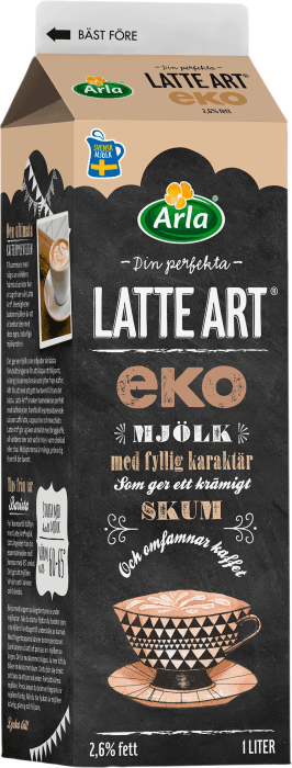 Baristamjölk Latte Art EKO KRAV 2,6%
