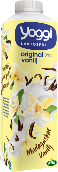 Yoghurt Laktosfri 2% Madagaskar Vanilj