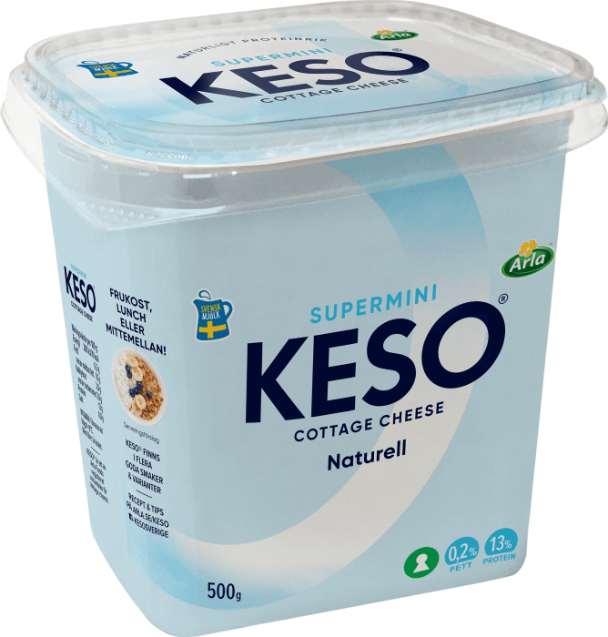 Cottage Cheese Supermini Naturell 0,2%