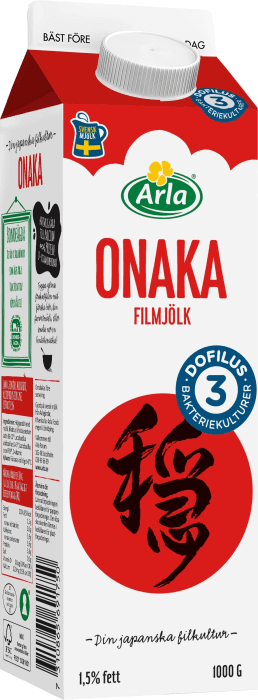 Cultura® Onaka filmjölk naturell 1,5%