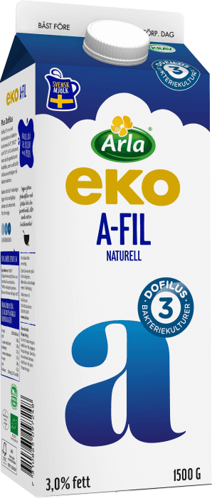 A-fil Naturell Acidophilus 3% Ekologisk