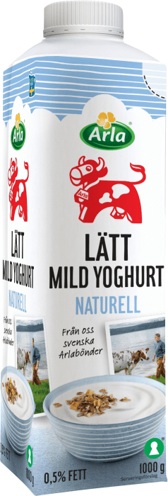 Lättyoghurt Mild 0,5% Naturell