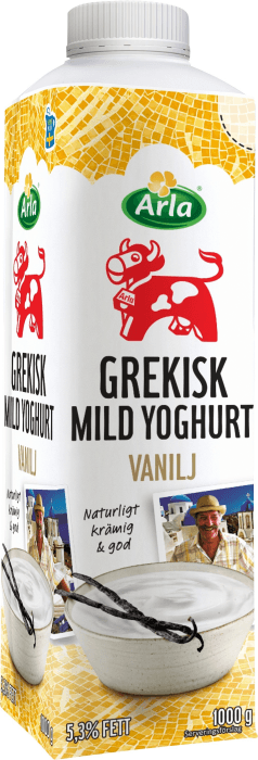 Grekisk Yoghurt Mild 5,3% Vanilj