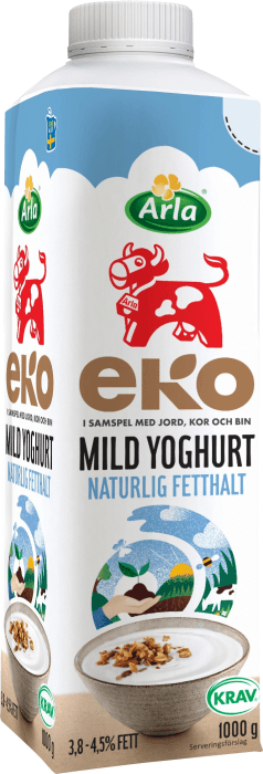 Yoghurt Mild 3,8-4,5% Naturell EKO