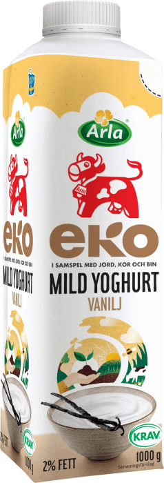 Yoghurt Mild 2% Vanilj EKO