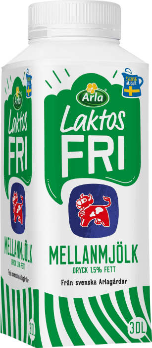 Mellanmjölkdryck Laktosfri 1,5%