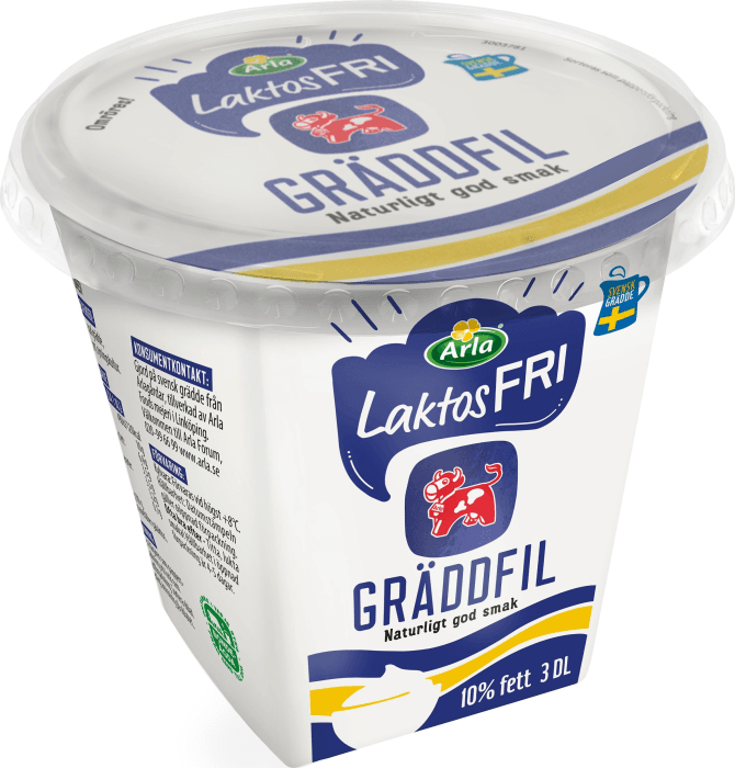 Gräddfil Laktosfri 10%
