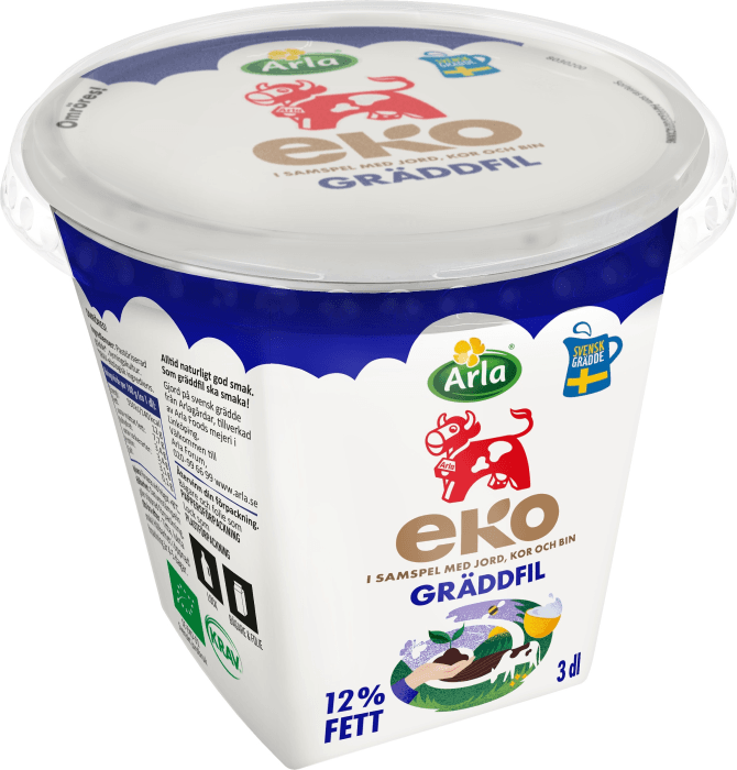 Gräddfil KRAV EKO 12%