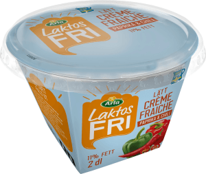 Creme Fraiche Laktosfri 11% Paprika & Chili