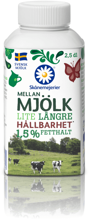 Mellanmjölk Lång Hållbarhet 1,5%