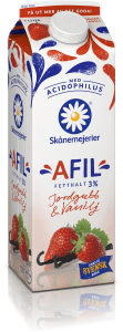 A-Fil Jordgubb & Vanilj 3%