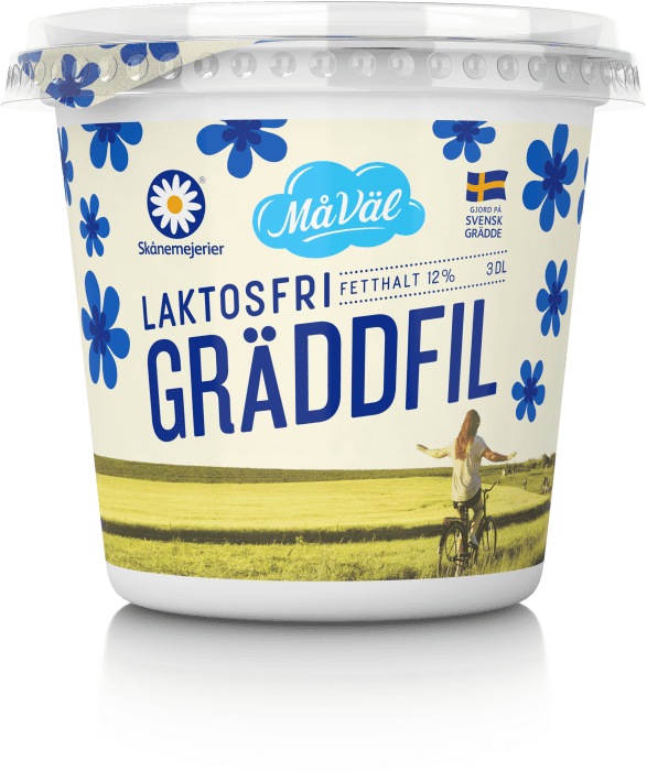 Laktosfri Gräddfil