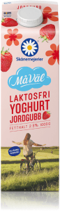 Yoghurt Jordgubb 2,5% Laktosfri