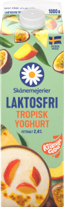 Yoghurt Tropiska frukter Laktosfri 2,4%