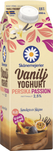 Vaniljyoghurt Persika & Passion 2,5%