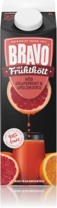 Juice Apelsin & Röd Grape med Fruktkött