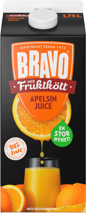 Apelsinjuice med Fruktkött