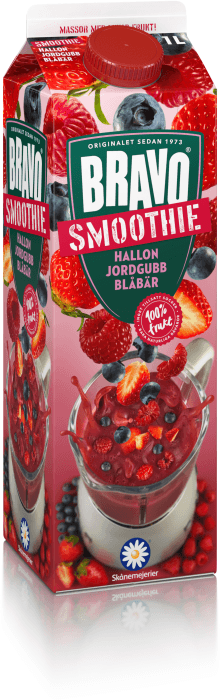 Smoothie Jordgubb, Hallon & Blåbär