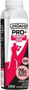Drickkvarg PRO+ Strawberry Cream Laktosfri Utan Tillsatt Socker
